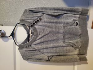 Roxy Sweater, Grey, Size Med